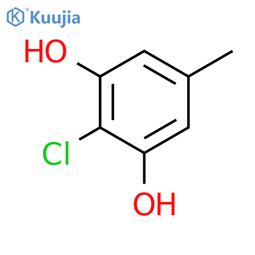 1,3-Benzenediol, 2-chloro-5-methyl- structure