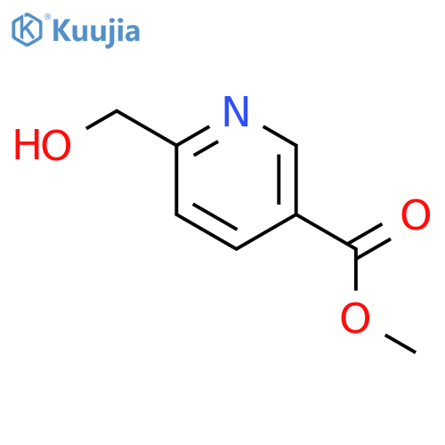 methyl 6-(hydroxymethyl)pyridine-3-carboxylate structure