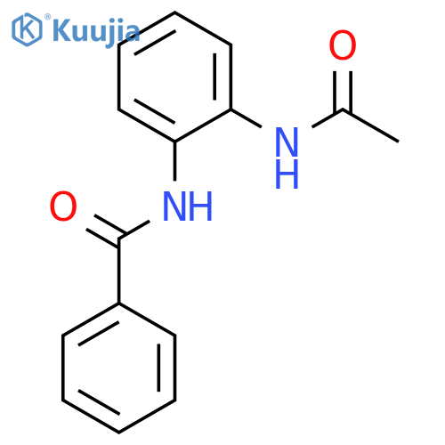 BENZAMIDE, N-[2-(ACETYLAMINO)PHENYL]- structure