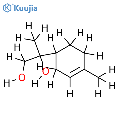 (+)-p-Menthen-(1)-diol-(8,9) structure