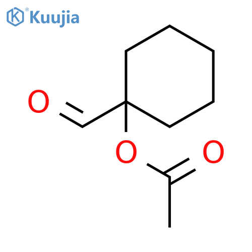 Cyclohexanecarboxaldehyde, 1-(acetyloxy)- structure