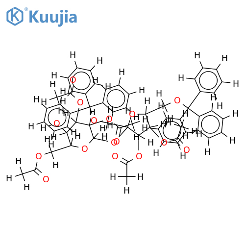 1',6'-Ditrityl,3',4',2,3,6-penta-Ac-Surose,, structure
