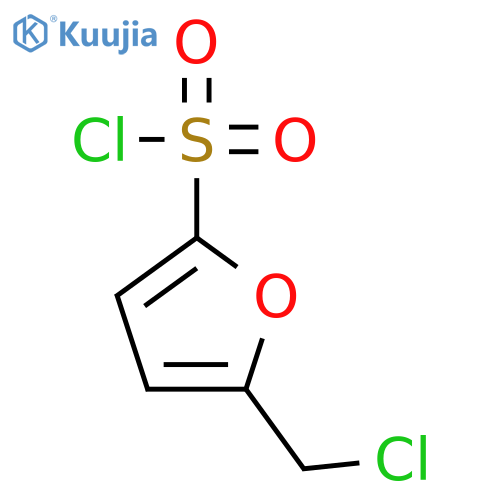 2-Furansulfonyl chloride, 5-(chloromethyl)- structure