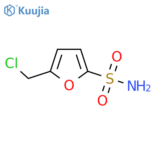 5-(Chloromethyl)furan-2-sulfonamide structure