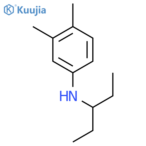 N-(1-Ethylpropyl)-3,4-xylidine structure