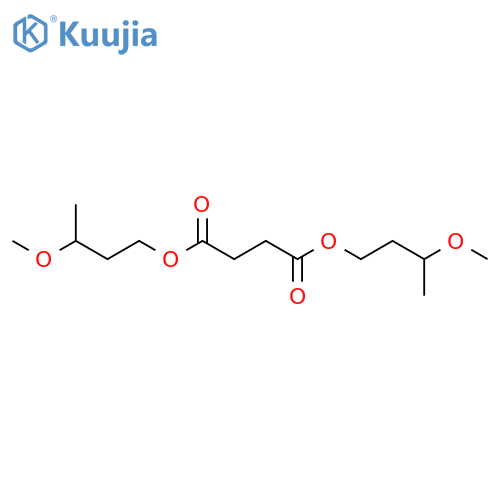 Butanedioic acid,1,4-bis(3-methoxybutyl) ester structure