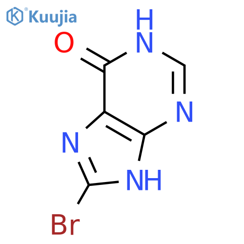 8-bromo-1,9-dihydro-6H-Purin-6-one structure