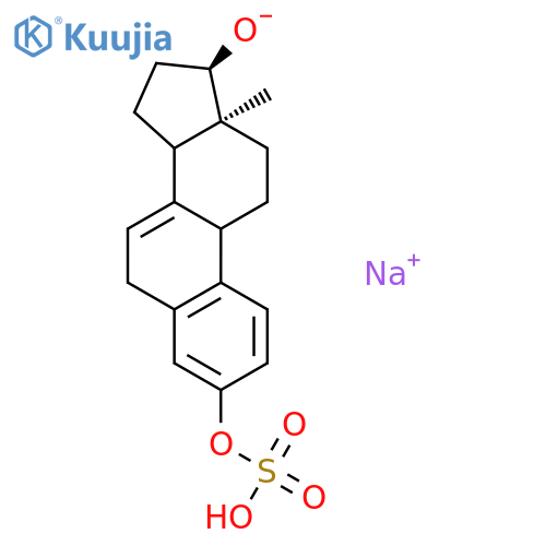17α-Dihydro Equilin 3-Sulfate Sodium Salt structure