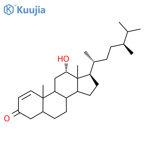 (12S,17R)-17-[(2R,5S)-5,6-Dimethylheptan-2-yl]-12-hydroxy-10,13-dimethyl-4,5,6,7,8,9,11,12,14,15,16,17-dodecahydrocyclopenta[a]phenanthren-3-one structure