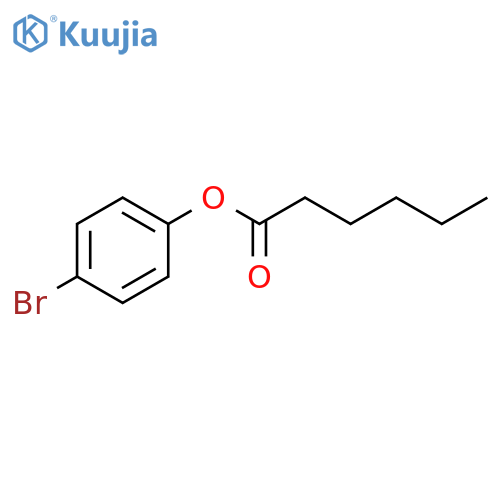 4-Bromophenyl hexanoate structure