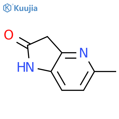 1,3-dihydro-5-methyl-2H-Pyrrolo[3,2-b]pyridin-2-one structure
