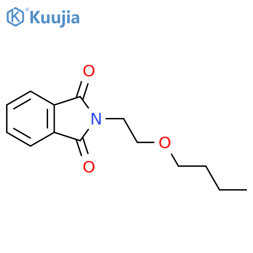 2-(2-Butoxyethyl)-1H-isoindole-1,3(2H)-dione structure