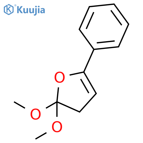 FURAN, 2,3-DIHYDRO-2,2-DIMETHOXY-5-PHENYL- structure