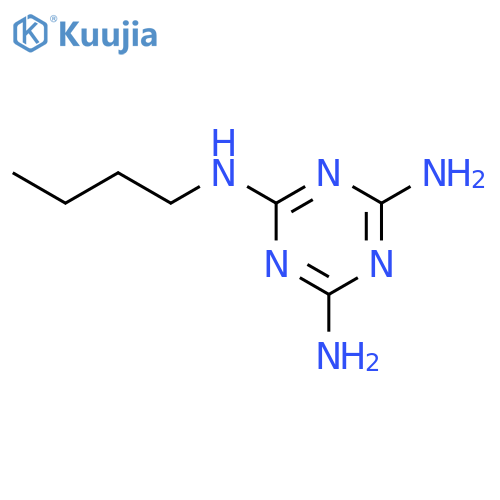 2,4-Diamino-6-butylamino-1,3,5-triazine structure