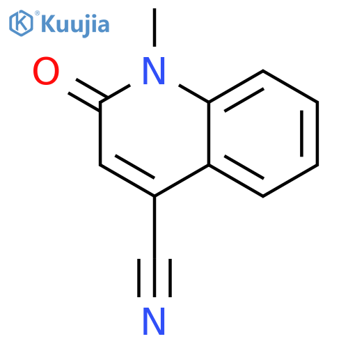 1-Methyl-2-oxo-1,2-dihydroquinoline-4-carbonitrile structure