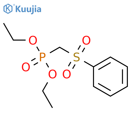 Diethyl ((phenylsulfonyl)methyl)phosphonate structure