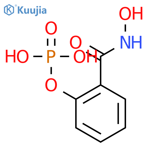 2-(hydroxycarbamoyl)phenyl dihydrogen phosphate structure
