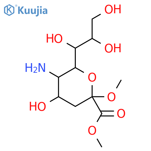 2-O-Methyl b-Neuraminic Acid Methyl Ester structure