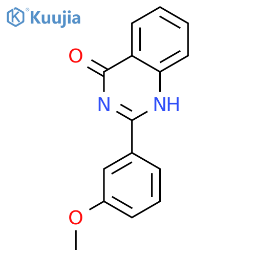 2-(3-Methoxyphenyl)-4(3H)-quinazolinone structure