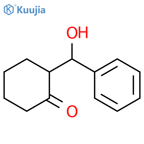 2-(Hydroxy(phenyl)methyl)cyclohexanone structure