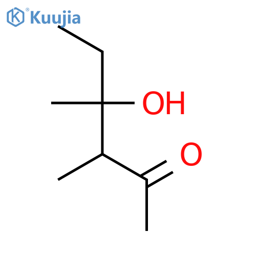 2-Hexanone, 4-hydroxy-3,4-dimethyl- structure