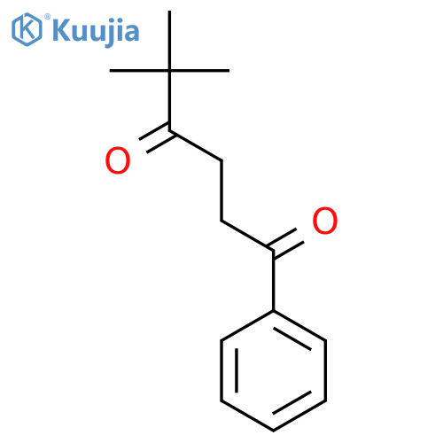 5,5-Dimethyl-1-phenylhexane-1,4-dione structure