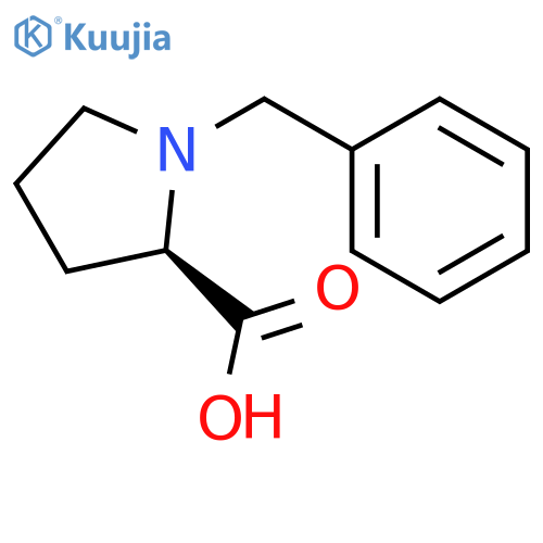 (R)-1-Benzylpyrrolidine-2-carboxylic acid structure