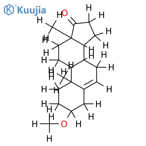 Me ether-(3beta,13alpha)-3beta-3-Hydroxyandrost-5-en-17-one structure