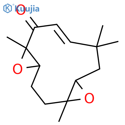 5,13-DIOXATRICYCLO[10.1.0.04,6]TRIDEC-9-EN-11-ONE, 4,8,8,12-TETRAMETHYL- structure