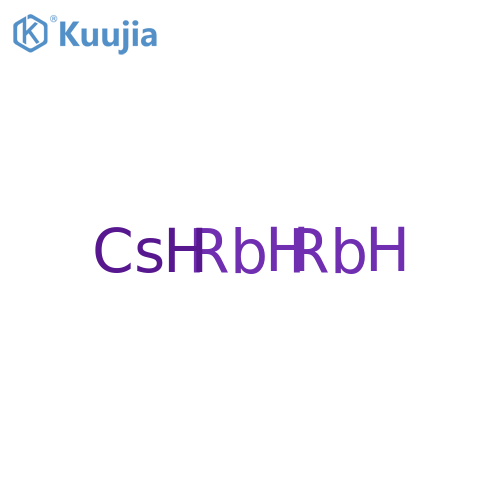 Cesium, compd. with rubidium (1:2) structure