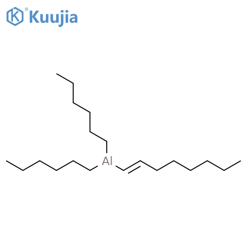 Aluminum,dihexyl-(1Z)-1-octen-1-yl- structure
