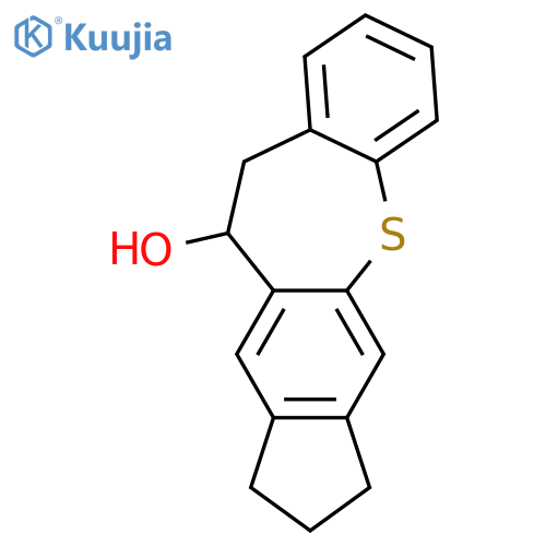 1H-BENZ[B]INDENO[5,6-F]THIEPIN-11-OL, 2,3,10,11-TETRAHYDRO- structure