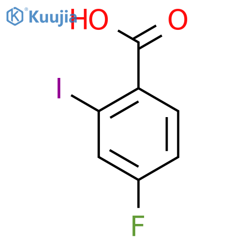 4-Fluoro-2-iodobenzoic acid structure