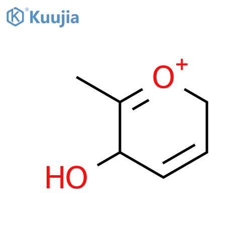 PYRYLIUM, 3,6-DIHYDRO-3-HYDROXY-2-METHYL- structure
