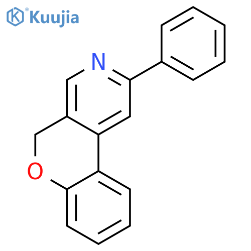 5H-[1]Benzopyrano[3,4-c]pyridine, 2-phenyl- structure