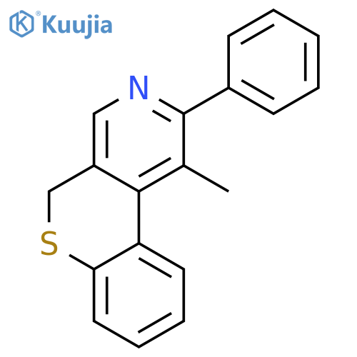 5H-[1]Benzothiopyrano[3,4-c]pyridine, 1-methyl-2-phenyl- structure