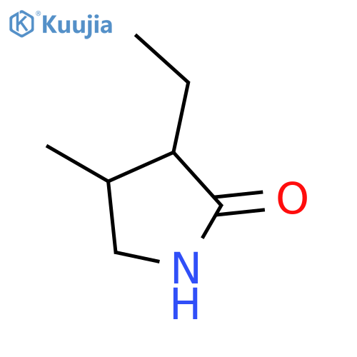 3-ETHYL-4-METHYL-PYRROLIDIN-2-ONE structure