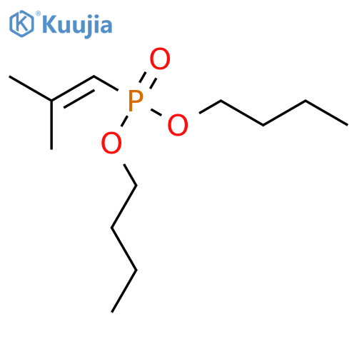 Phosphonic acid, (2-methyl-1-propenyl)-, dibutyl ester structure