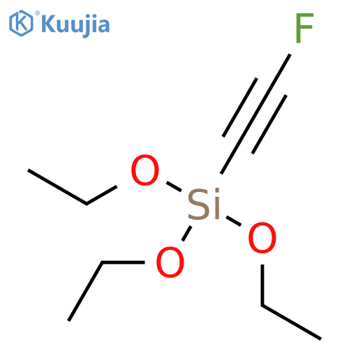 SILANE, TRIETHOXY(FLUOROETHYNYL)- structure