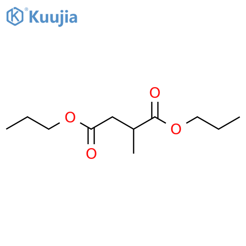 dipropyl 2-methylbutanedioate structure