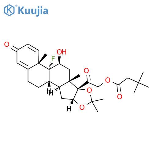 Triamcinolone hexacetonide structure