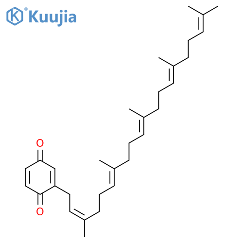 2-(3,7,11,15,19-Pentamethyl-2,6,10,14,18-eicosapentaenyl)-1,4-benzoquinone structure