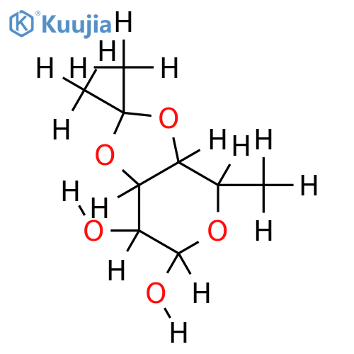 3, 4-O-Isopropylidene-alpha-Pyranose-D-Fucose structure
