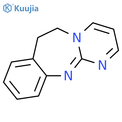 Pyrimido[2,1-b][1,3]benzodiazepine, 6,7-dihydro- structure