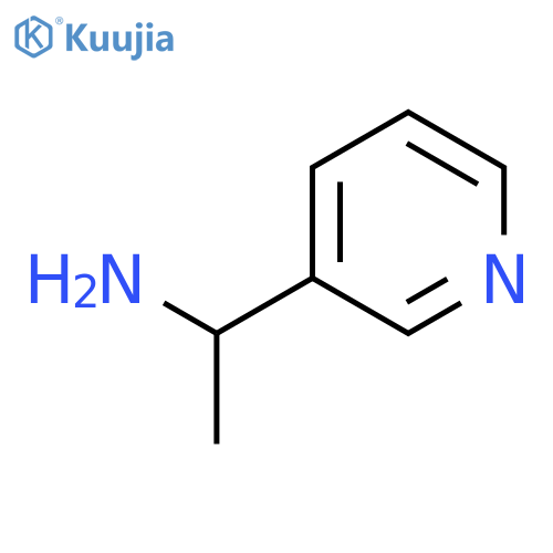 1-(pyridin-3-yl)ethan-1-amine structure