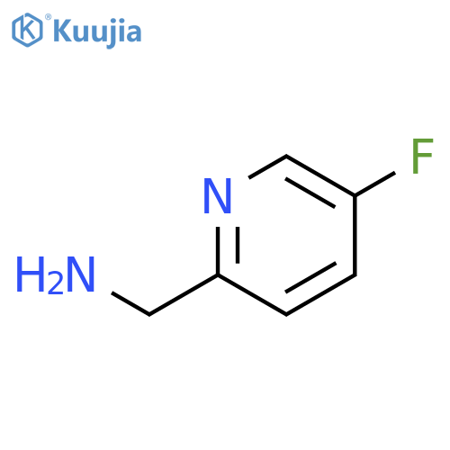 (5-fluoro-2-pyridyl)methanamine structure