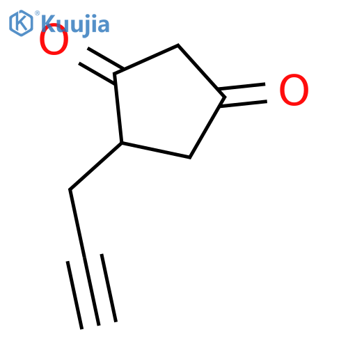 1,3-CYCLOPENTANEDIONE, 4-(2-PROPYNYL)- structure