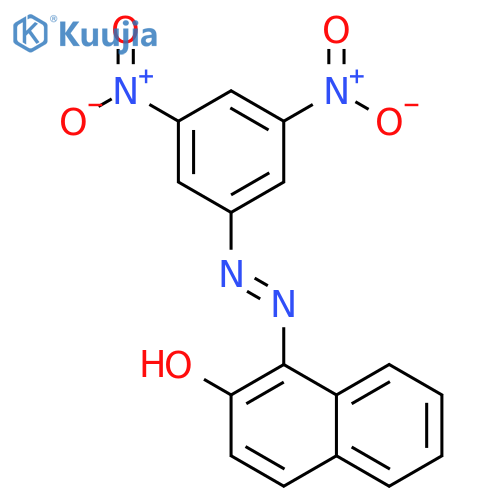 2-Naphthalenol, 1-[(3,5-dinitrophenyl)azo]- structure