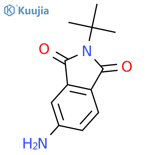 1H-Isoindole-1,3(2H)-dione, 5-amino-2-(1,1-dimethylethyl)- structure