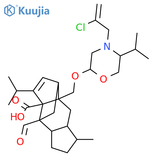 Sordaricin; O-[N-(2-Chloro-2-propenyl)-5-isopropylmorpholin-2-yl] structure
